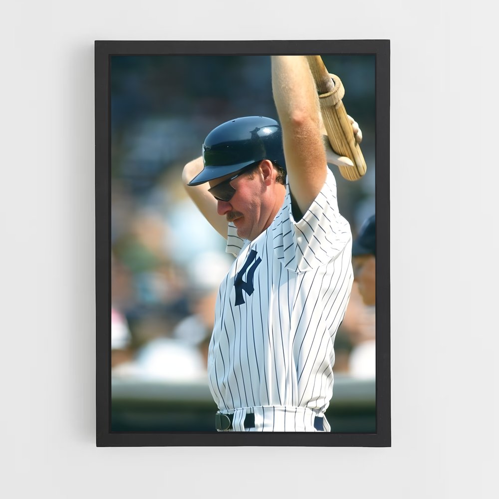 Poster Wade boggs – affiche Baseball (vue 2)